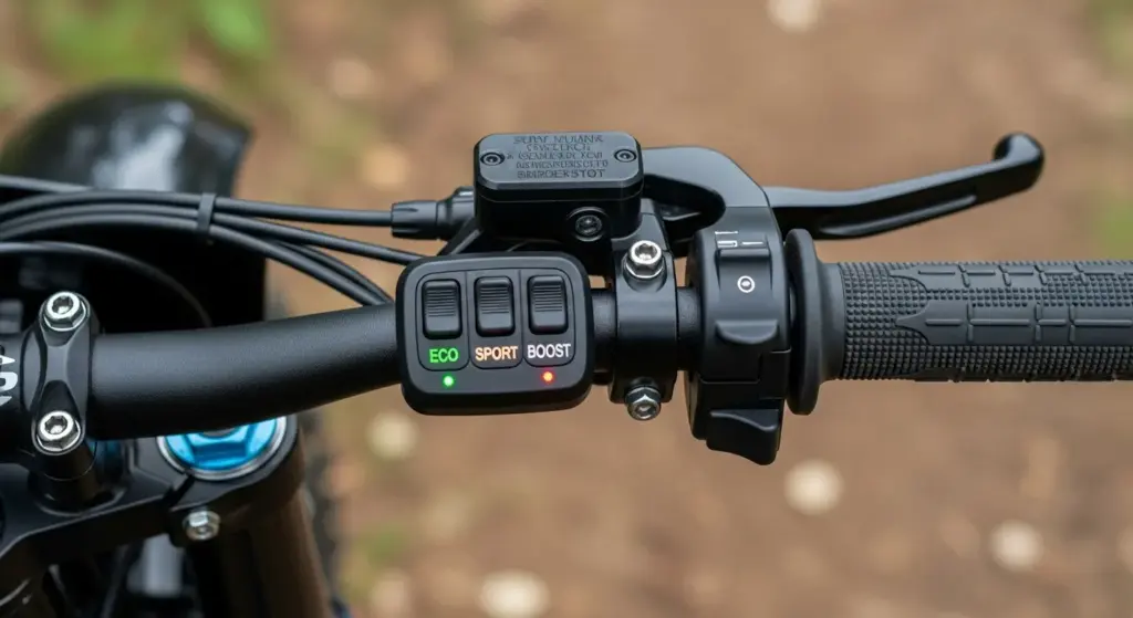 🏍️ How to Ride a Dirt Bike Like a Pro — Step-by-Step Beginner’s Guide (2025) 12 Controls of beginner friendly electric dirt bike labeled clearly