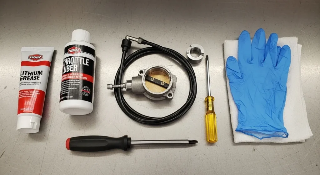 How to Handle a Stuck Throttle on a Bike 4 A basic toolkit for keeping your throttle smooth and responsive
