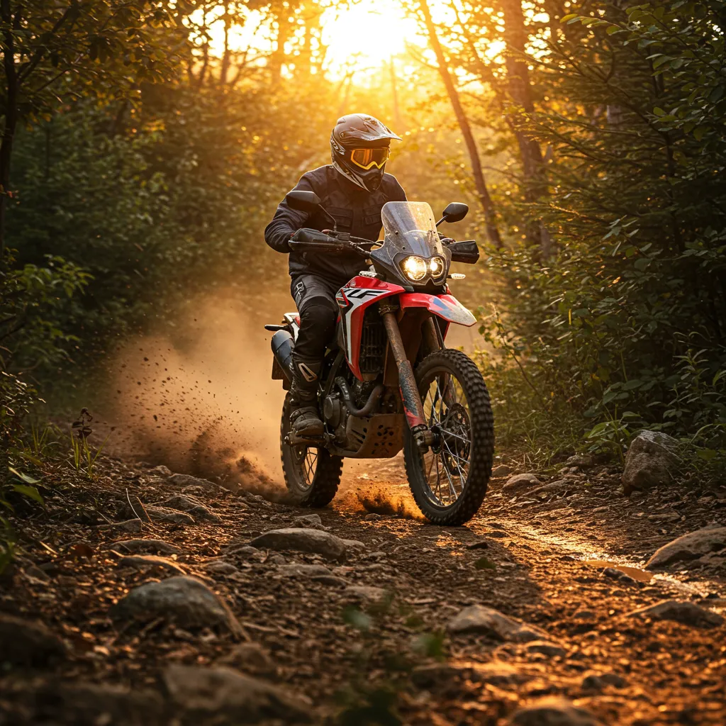 Enduro vs Motocross: Adventure vs Dual-Sport Motorcycles—What Every Rider Should Know 2 Dual Sport Motorcycle in Rugged Off Road Terrain