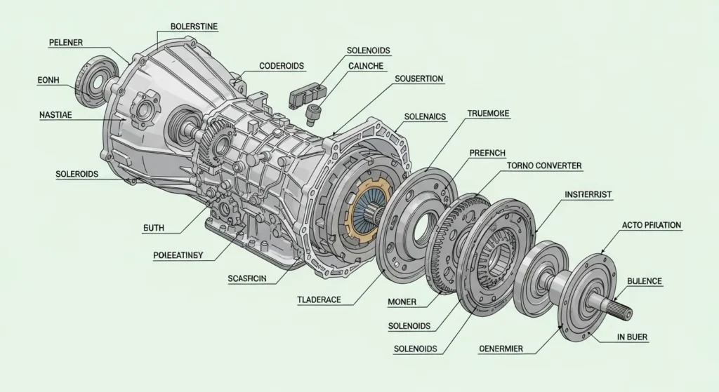Is Your Compact Car’s Transmission Dying? 5 Warning Signs You Can’t Ignore 2 Visual Transmission Overview