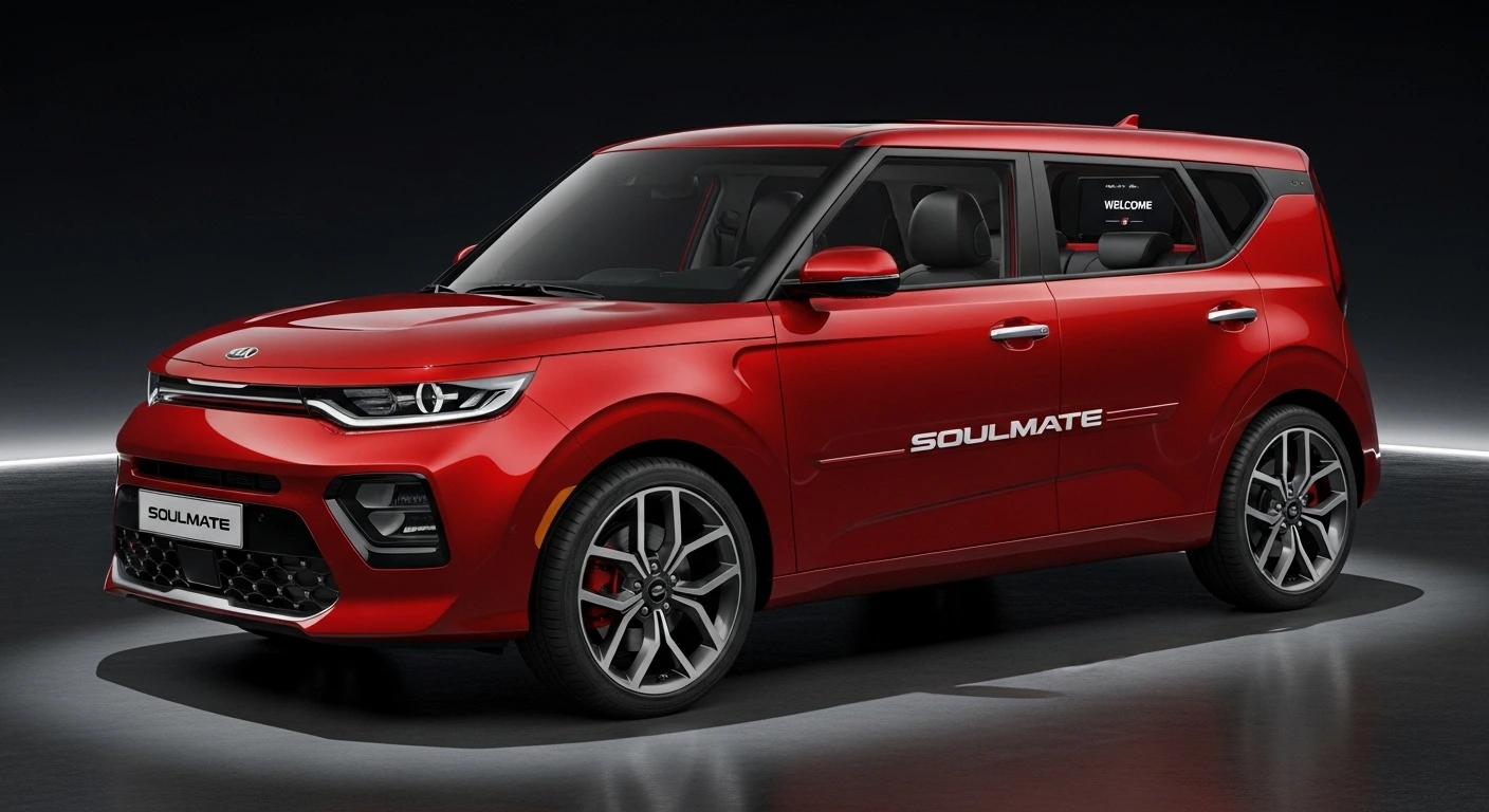 2025 Kia Soulmate Special Edition featuring limited-edition badges and updated interior design