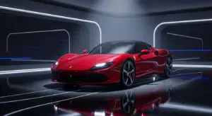 Ferrari Elettrica’s sound system amplifies real drivetrain vibrations for authentic emotion.