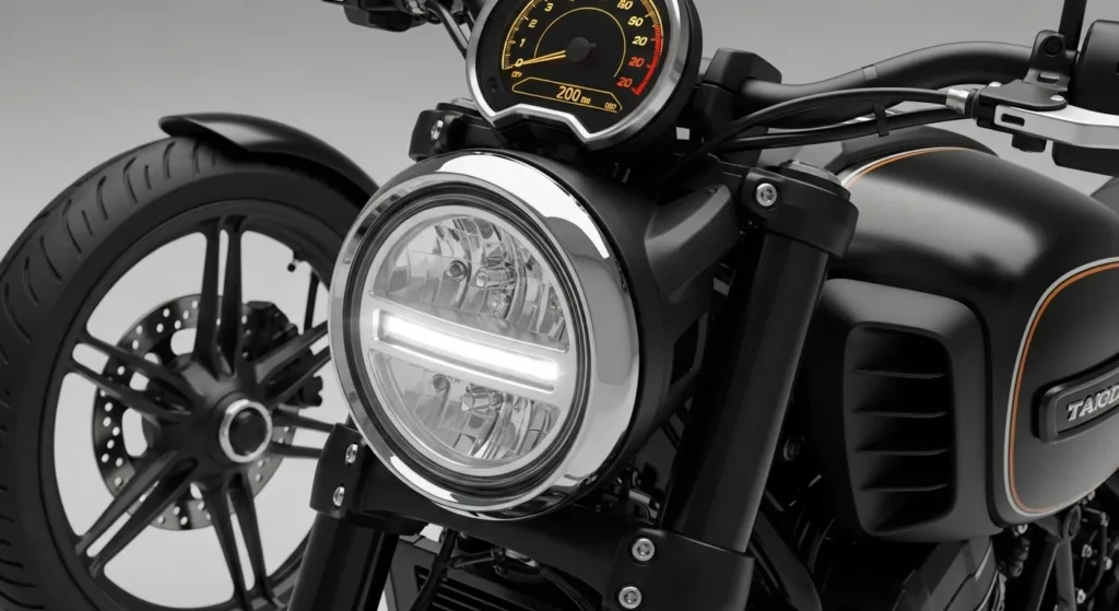 Young Riders Are Going Crazy Over the New Harley Sprint 2026 2 Harley-Davidson Sprint 2026 LED headlamp and modern retro design features.
